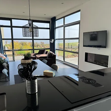 בית נופש Enkhuizer Strandpanorama Zweite Reihe Mit Zaun Hausnr 203 *